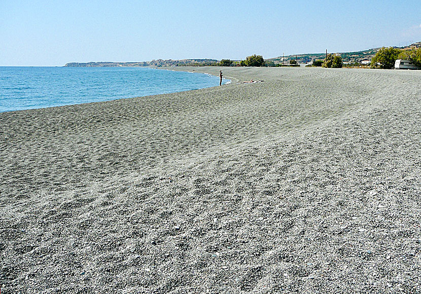 Koutsounari beach på Kreta kallas även för Long beach.