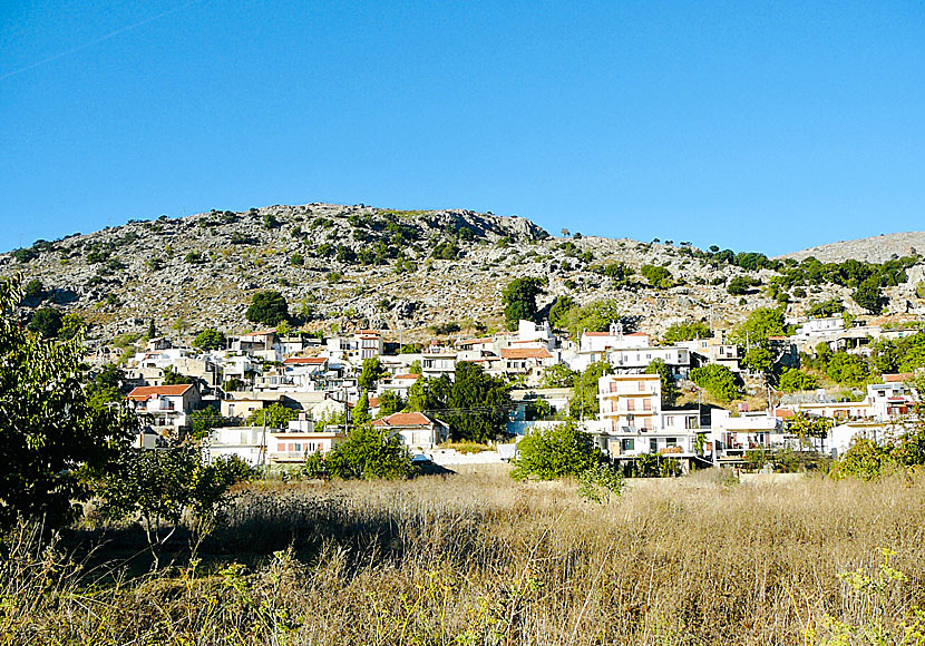 Tzermiado på Lasithiplatån på Kreta.