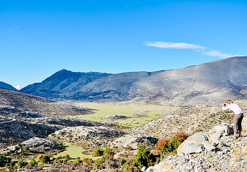 Nidaplatån ovanför Anogia på Kreta i Grekland. 