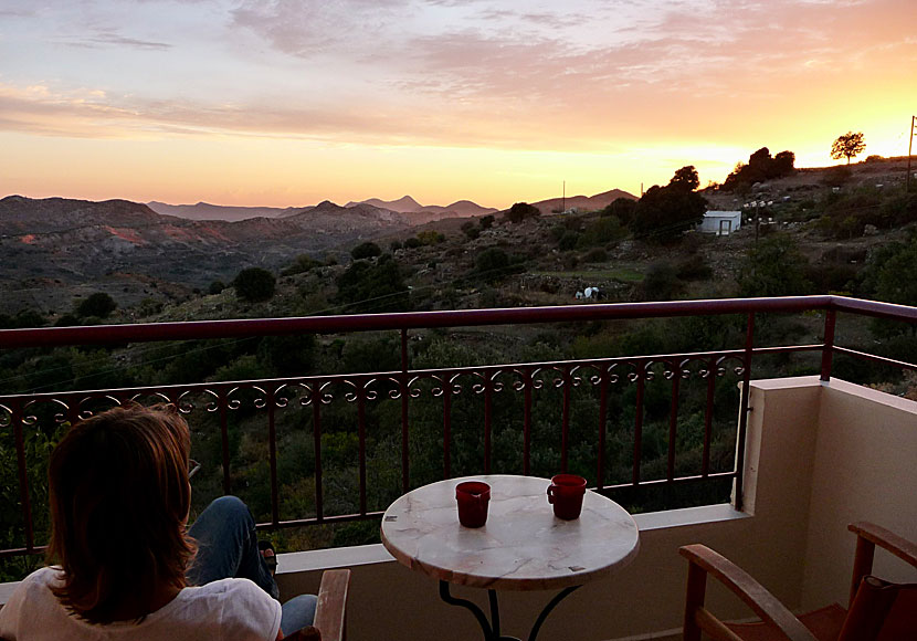 Anogia är en by gjord för alla stillsamma rofyllda morgnar och magiskt vackra soluppgångar på Hotel Aristea.