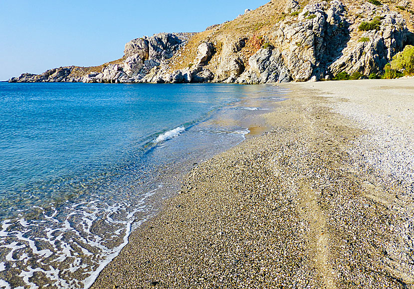 Souda beach är en av de bästa stränderna på södra Kreta. 