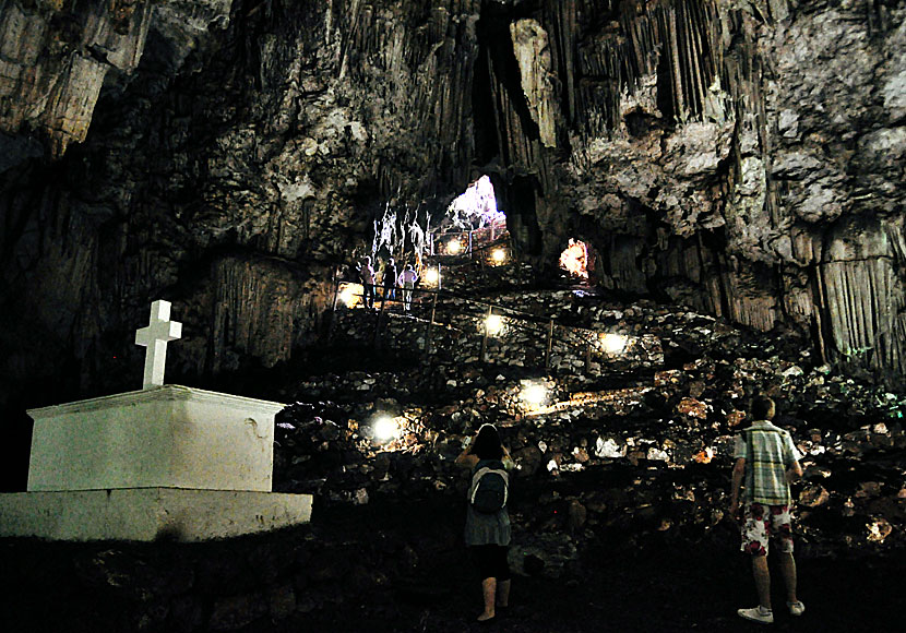 Melidoni cave. Kreta.