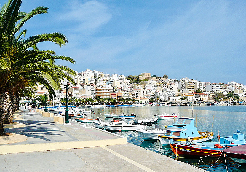 Missa inte den fina staden Sitia när du reser till östra Kreta.