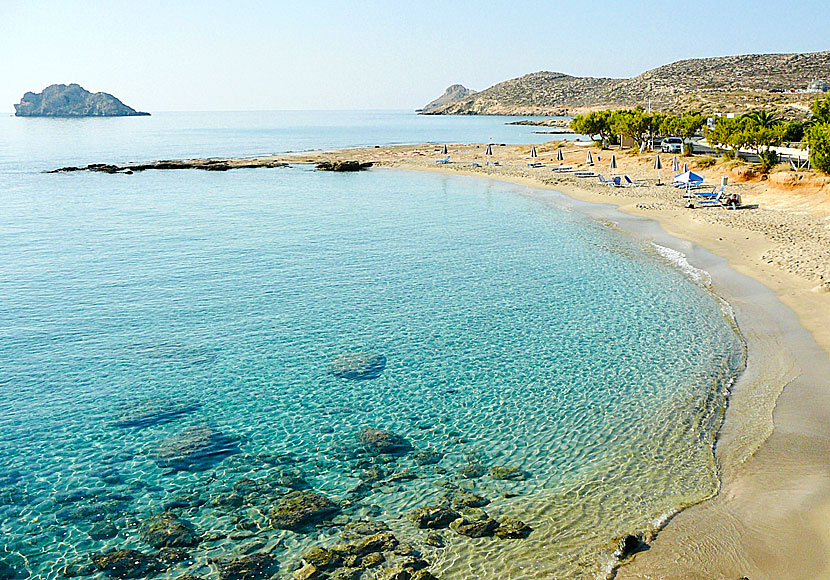 Argilos beach i Xerokambos på östra Kreta.