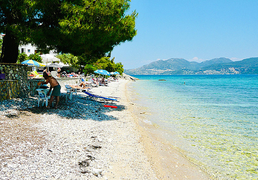 Ligia beach. Lefkas.