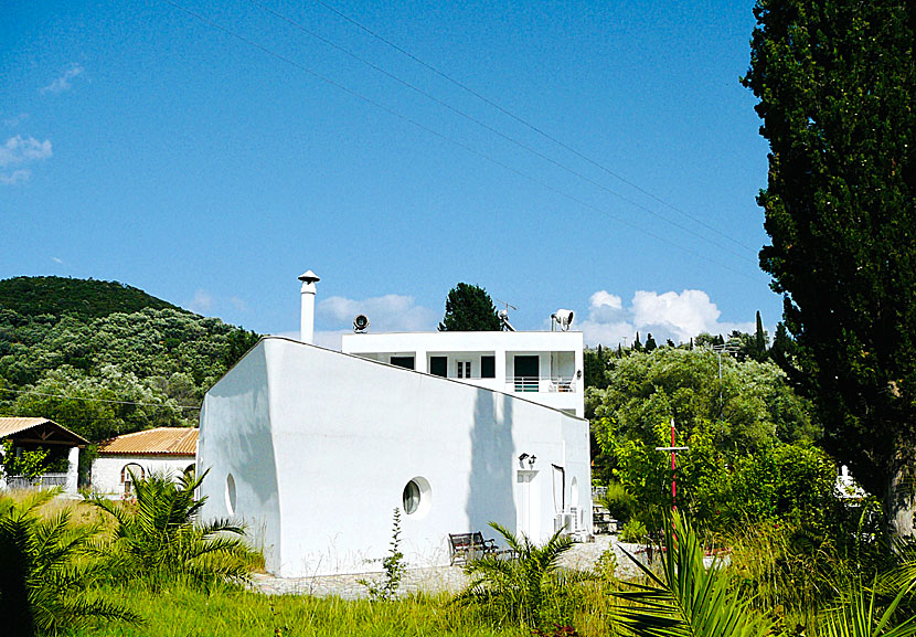 Halvön Yeni på Lefkas.