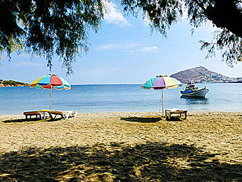 Alinda beach på Leros.