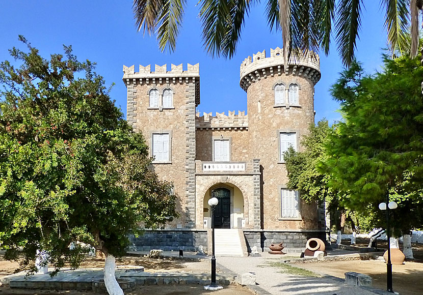 Belenis tower i Alinda på Leros.