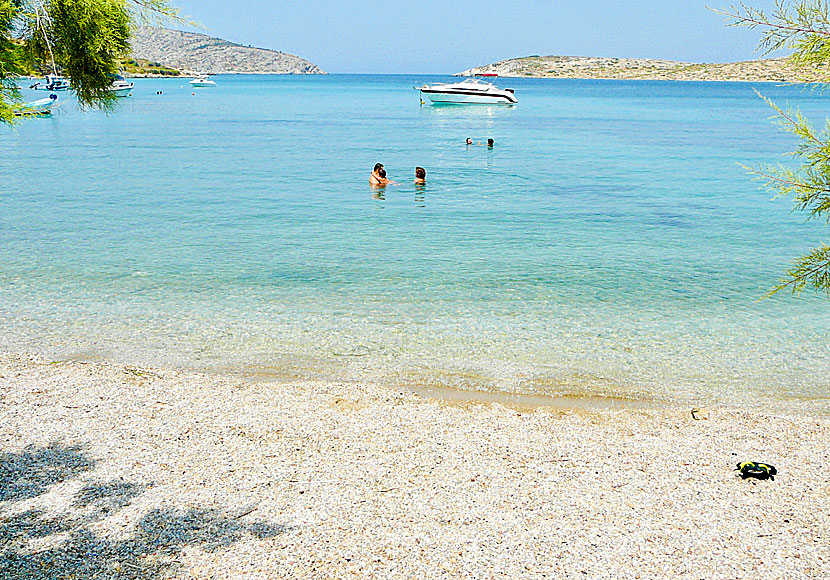 Leros bästa strand heter Blefoutis beach. 