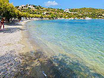 Blefoutis beach på Leros.