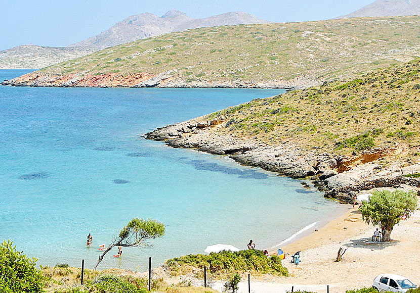 Agia Kioura beach. Leros.