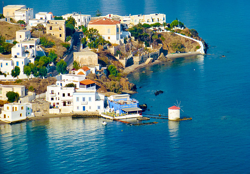 Mylos Fish Restaurant i Agia Marina på Leros.