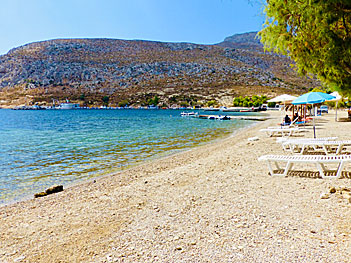 Xerokambos beach på Leros.