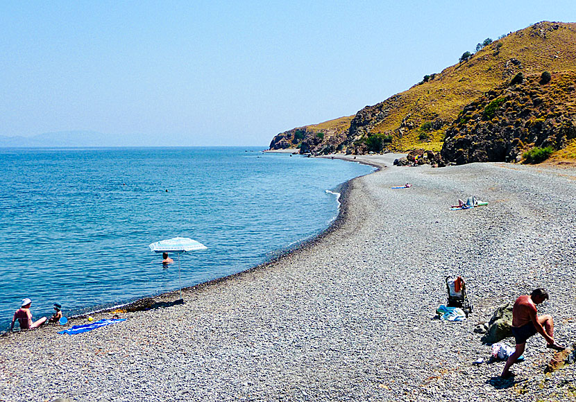 Anargyri beach. Lesbos.