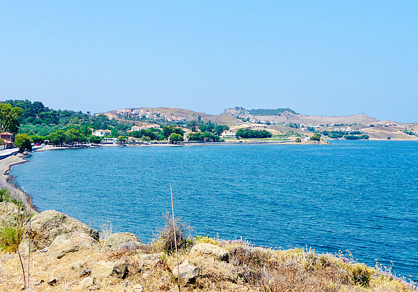 Eftalou och Molyvos på Lesbos.