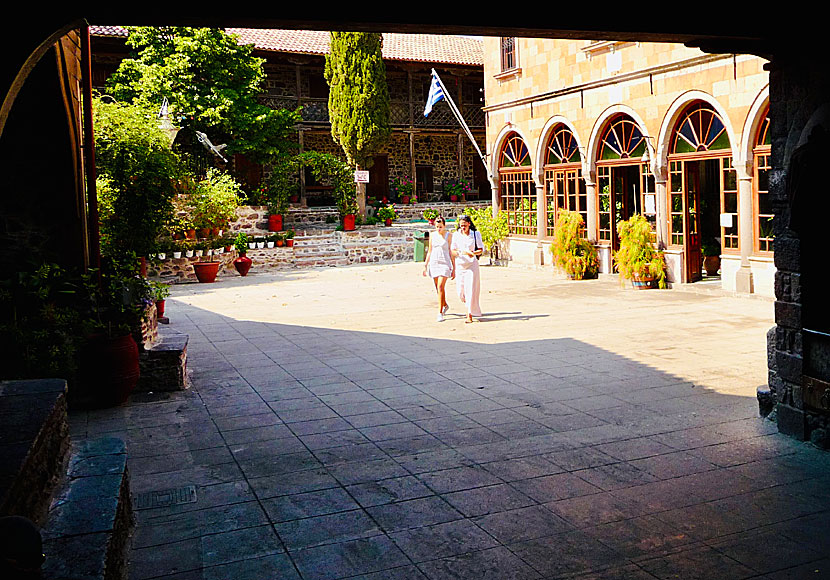 Taxiarchis Monastery. Lesbos.