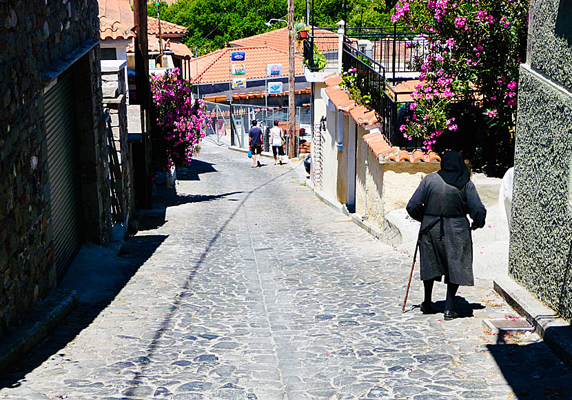 Gränder i Vatousa. Lesvos.