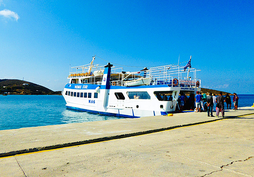 Patmos Star Ferry. Lipsi.