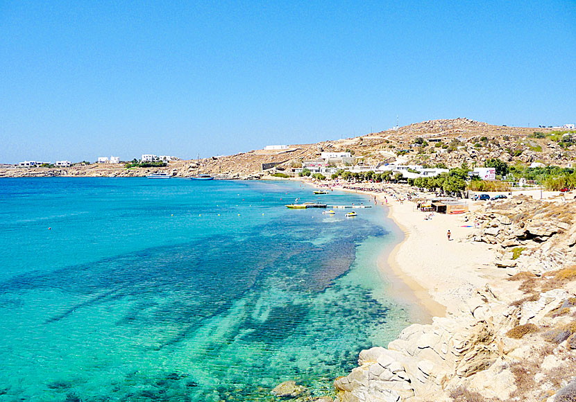 Paradise beach. Mykonos.