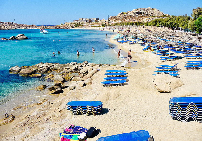 Paraga beach. Mykonos.