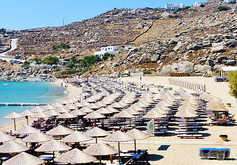 Super Paradise beach. Mykonos.