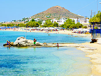 Byn Agios Prokopios på Naxos.