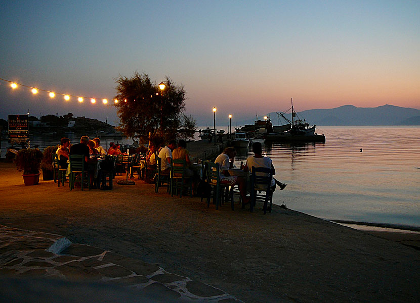 Taverna i Agia Anna på Naxos.