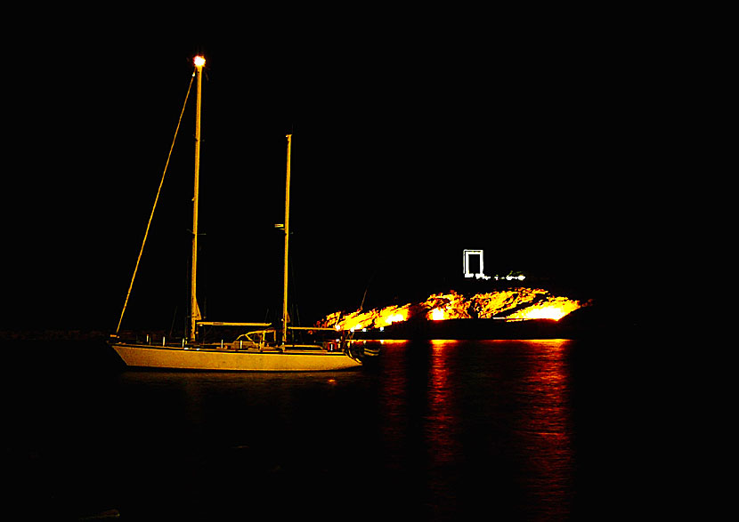 Portaran i Naxos stad.