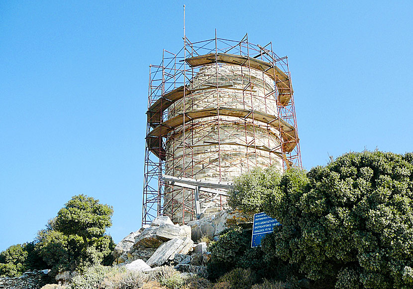 Chimarros Tower. Naxos.