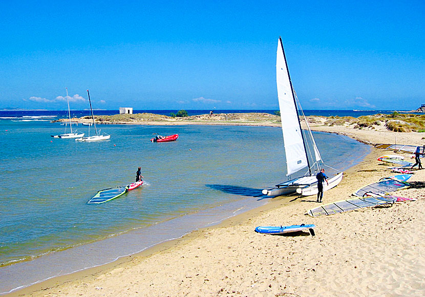 Laguna beach på Naxos.