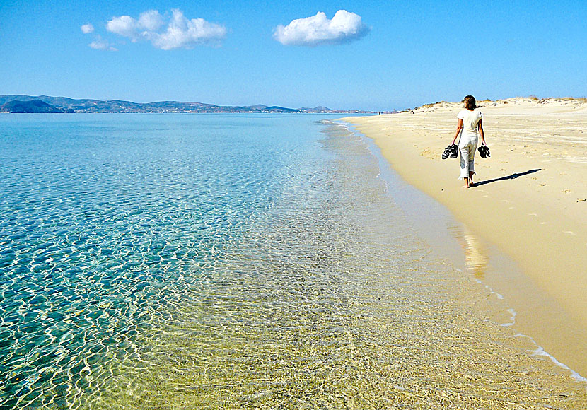 Naxos är en perfekt ö även under lågsäsong, som i april och oktober. 