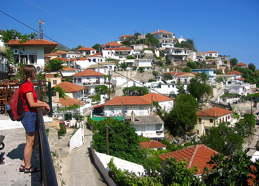Den pittoreska byn Agia nära Parga.