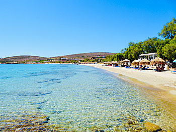 Krios och Livadia beach på Paros.  