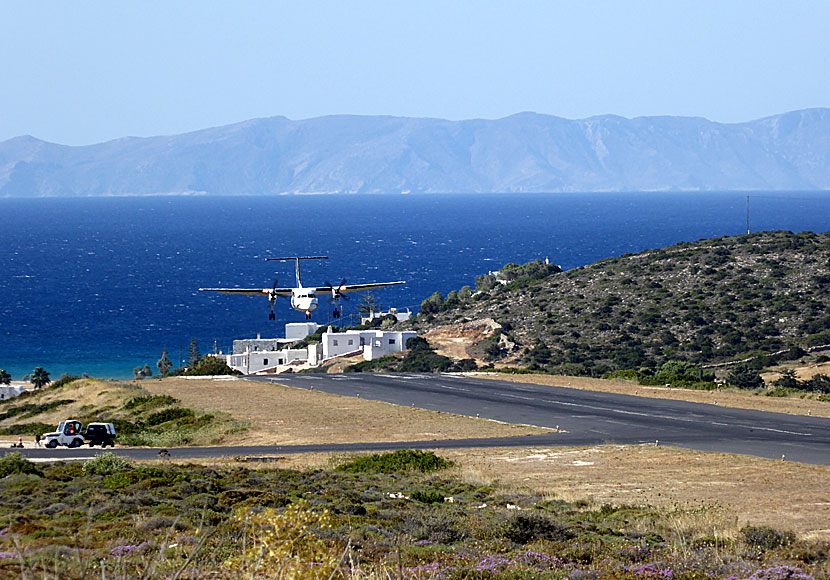 Flygplatsen på Paros.