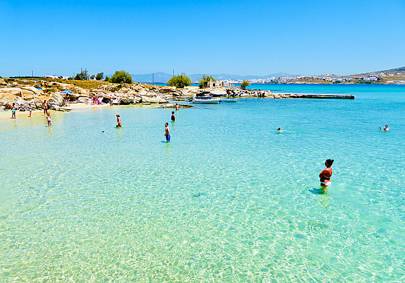 Missa inte Kolymbithres beach när du reser till Naoussa på Paros. 