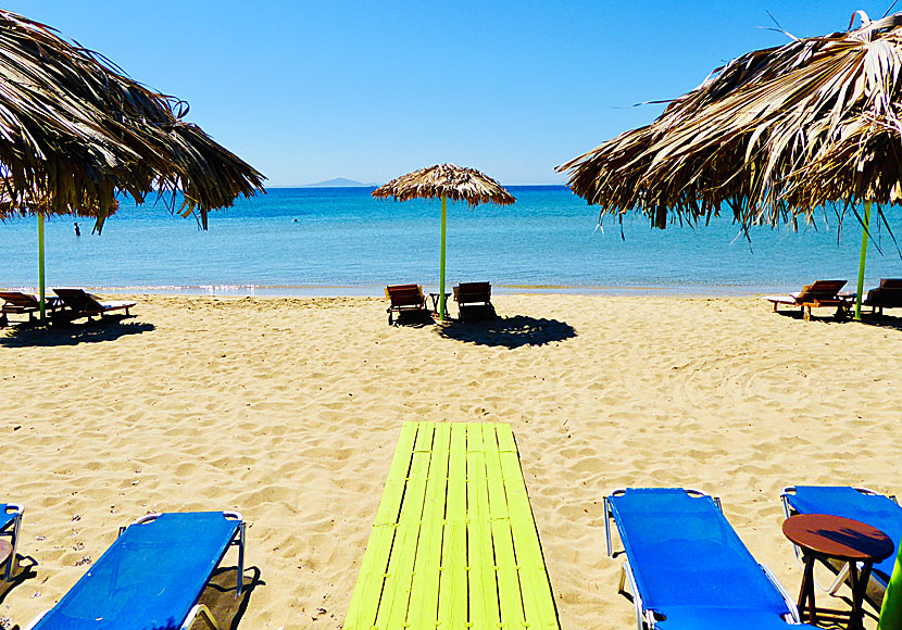 Pounda beach. Paros.