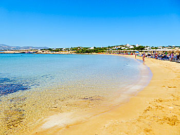 Santa Maria beach på Paros.  