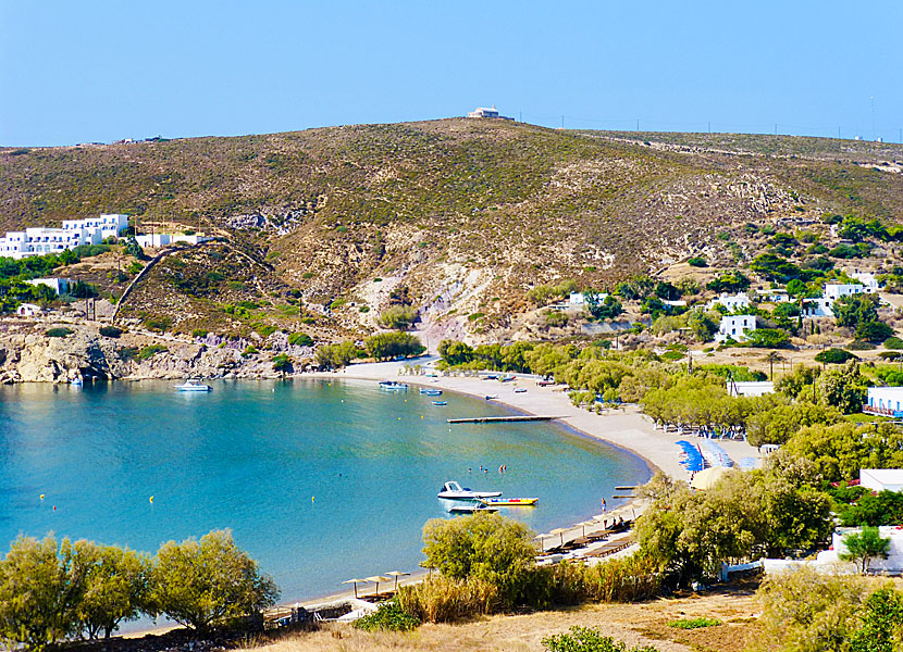 Kambos beach på Patmos.