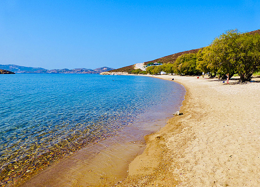 Livadi Geranou beach på Patmos.