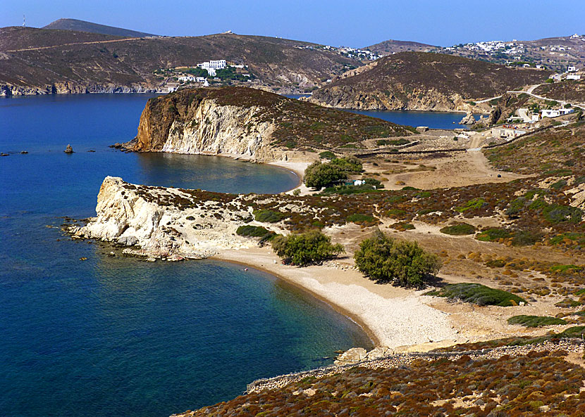 Twin Beaches (Didymes) på Patmos.