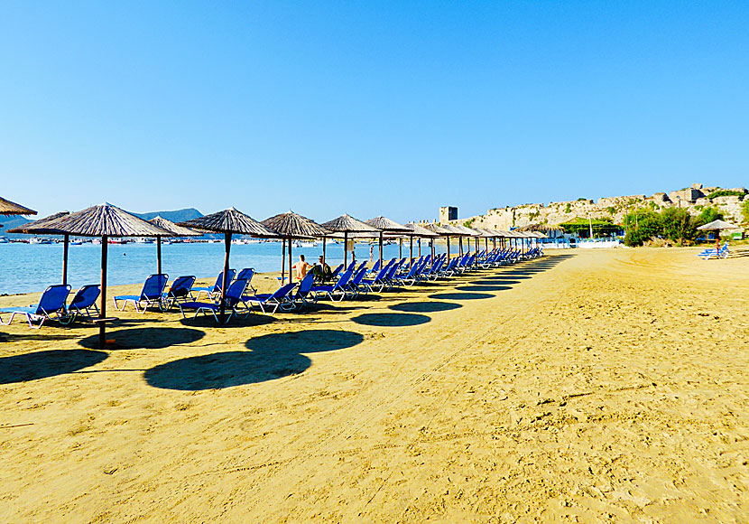 Missa inte Methoni nära Lampes beach på sydvästra Peloponnesos. 