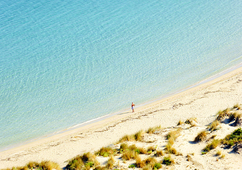Voidokilia beach. Peloponnese. Greece.