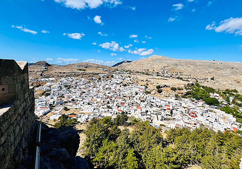 Acropolis. Lindos. Rhodos.