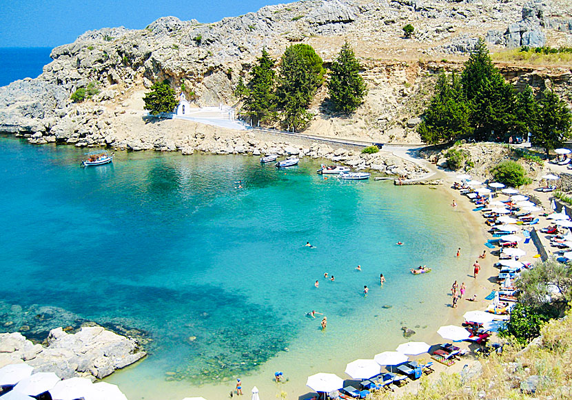 Agios Pavlos beach. Rhodos.