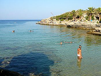 Kallithea beach på Rhodos.