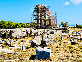 Monte Smith på Rhodos.