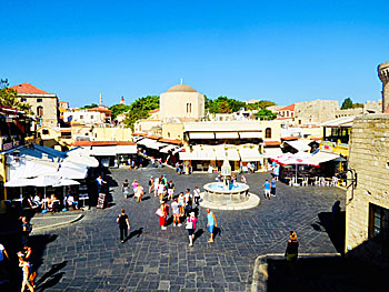 Rhodos gamla stad.