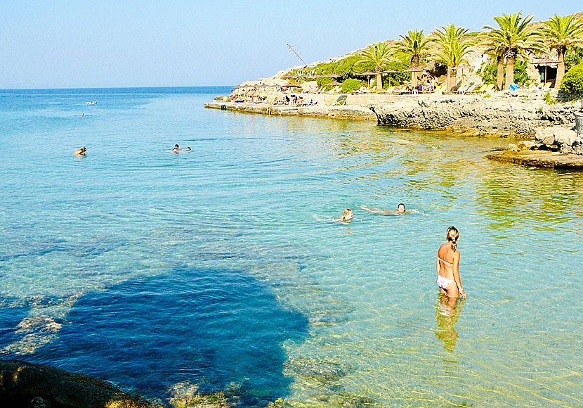 Kallithea beach. Rhodos.