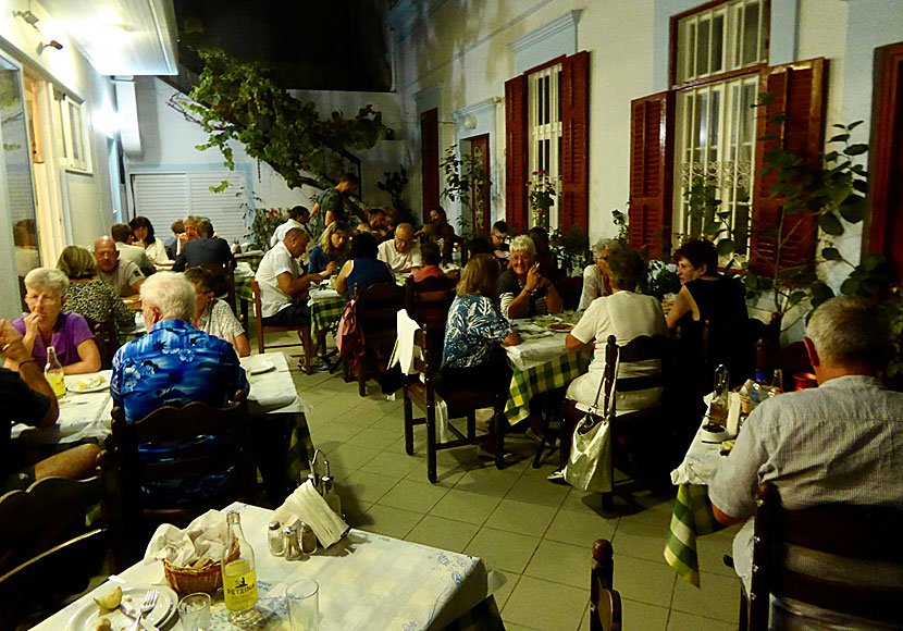 Restaurant To Steno. Rhodos.