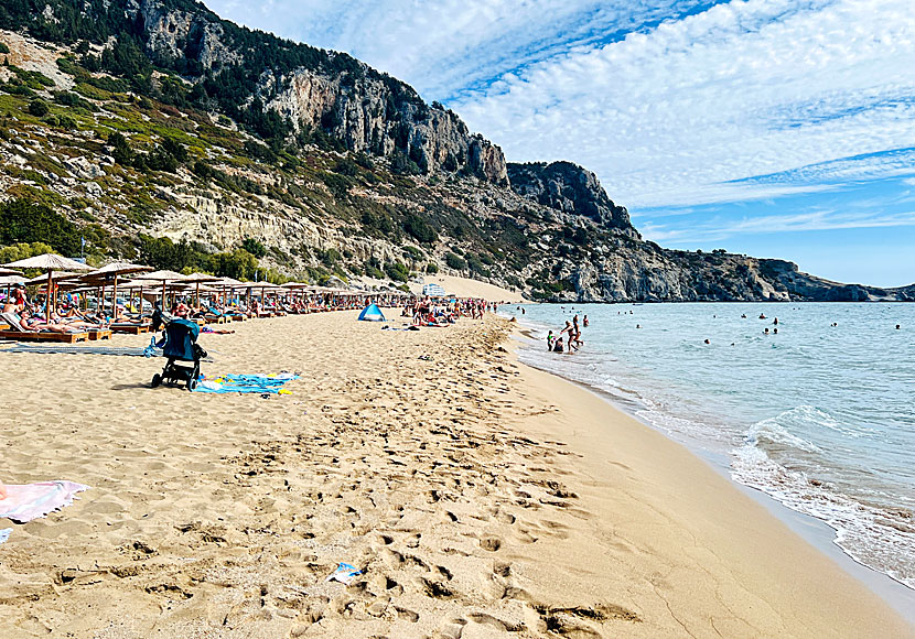 Tsamibika beach. Rhodos.